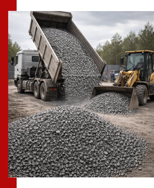 Доставка и продажа щебня гранитного в Елабуге