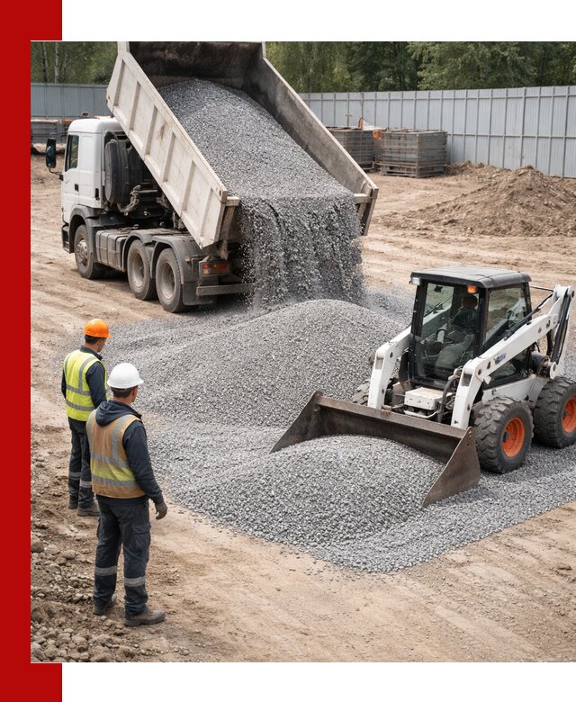 Доставка и продажа гранитного щебня фракции 0-5 в Елабуге