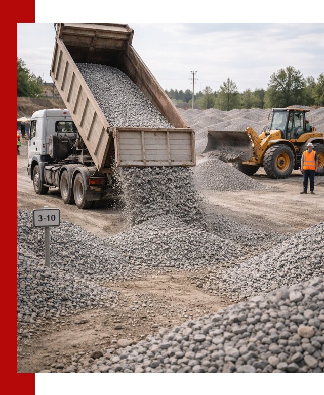 Гранитный щебень фракции 3–10: доставка и продажа в Елабуге