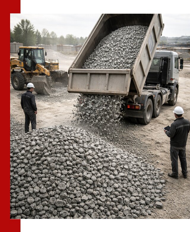 Доставка гранитного щебня фракции 20-40 в Елабуге