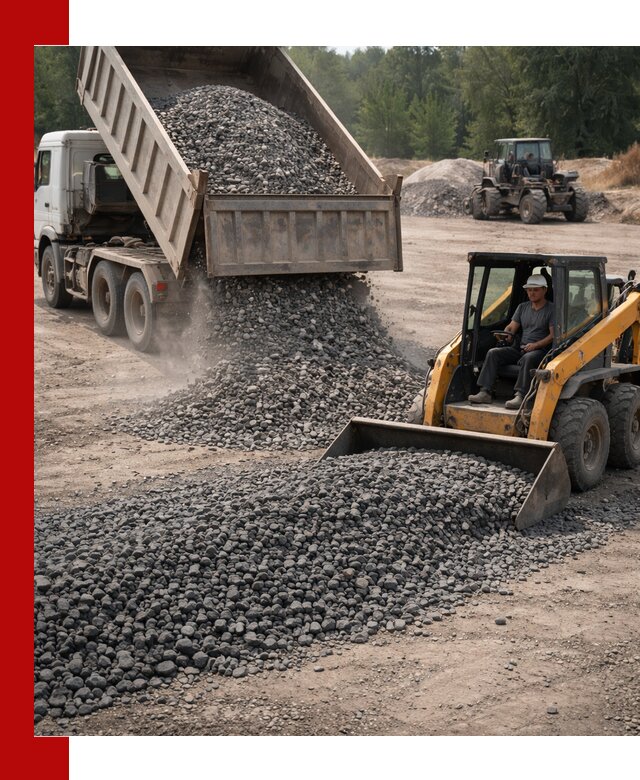 Гранитный щебень фракция 40-70 с доставкой в Елабуге