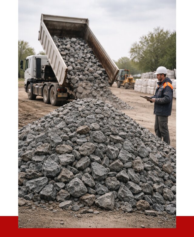 Гранитный щебень фракция 100-200 в Елабуге от 4254 р. ПРОНЕРУДЛбг