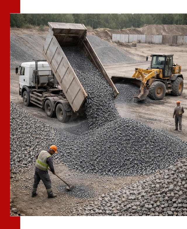 Щебень габбро-диабаз фр. 5-20 с доставкой в Елабуге