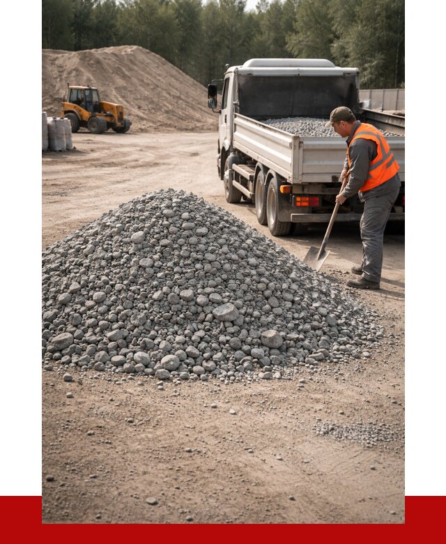 Гравийный щебень фракция 5-10 в Елабуге от 2228 р. | ПРОНЕРУДЛбг