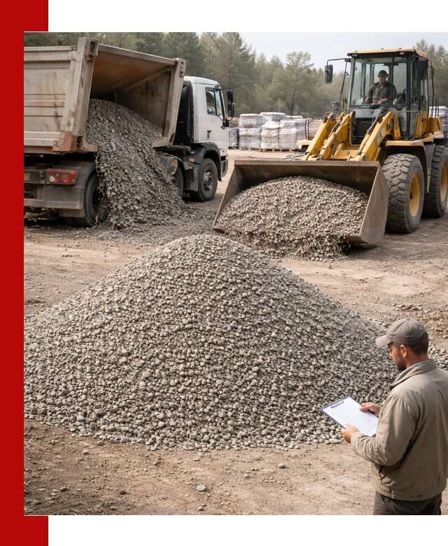 Гравийный щебень фракция 5–10 с доставкой в Елабуге