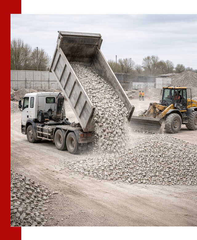Доставка и продажа известнякового щебня в Елабуге
