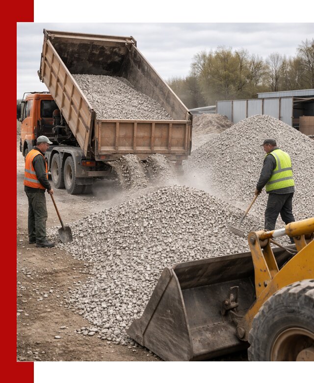 Доломитовый щебень фракции 5-20 с доставкой в Елабуге