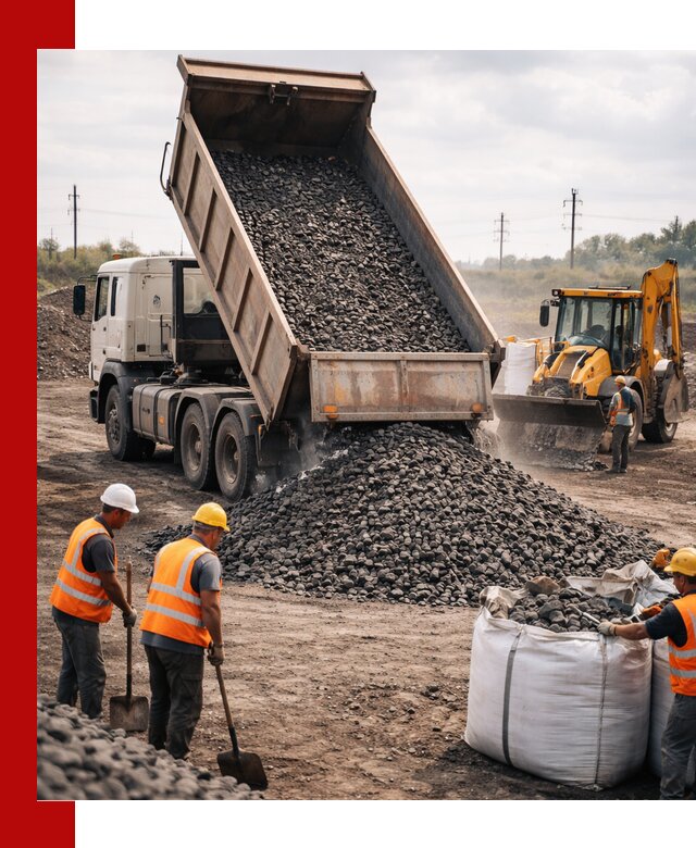 Шлаковый щебень фракция 40-70 с доставкой в Елабуге