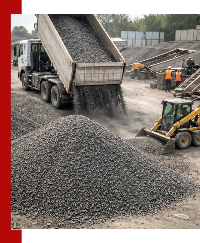 Вторичный щебень фракция 0–5 с доставкой в Елабуге