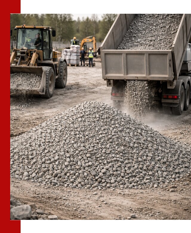 Вторичный щебень фракции 5-20 в Елабуге — доставка и продажа крупнотоннажно