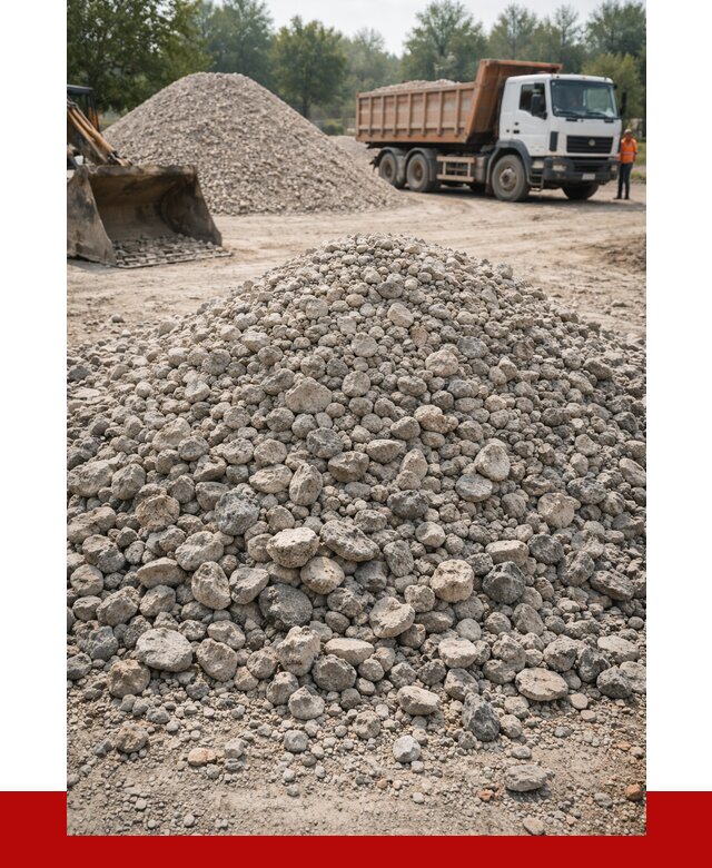 Вторичный щебень фракция 20-40 в Елабуге от 2228 р ПРОНЕРУДЛбг