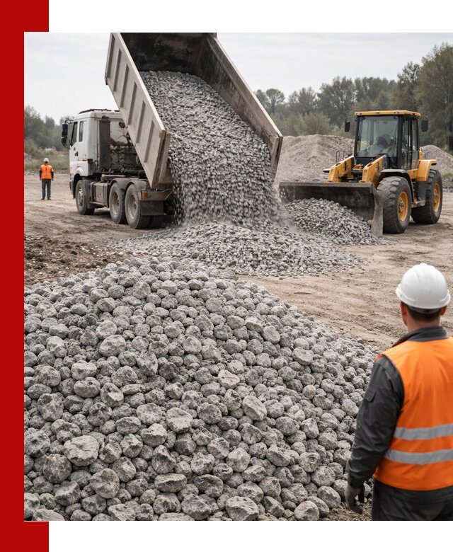 Доставка бетонного щебня фракции 20-40 в Елабуге