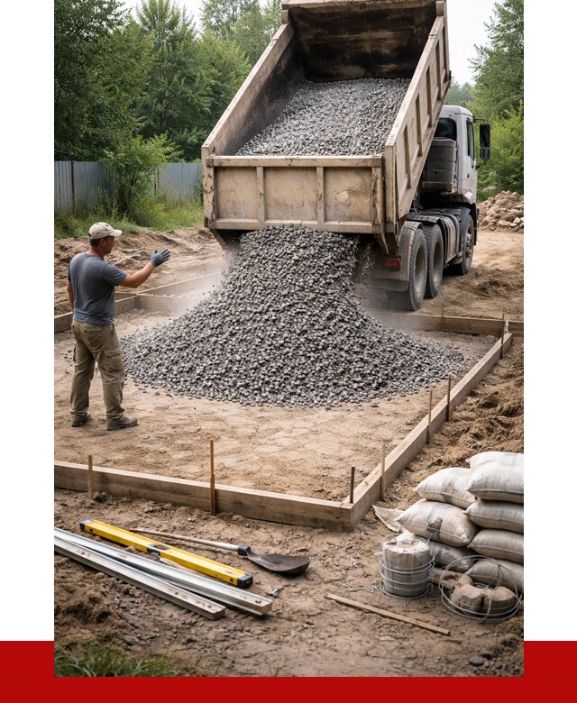 Купить щебень для фундамента в Елабуге от 4558 р. | ПРОНЕРУДЛбг