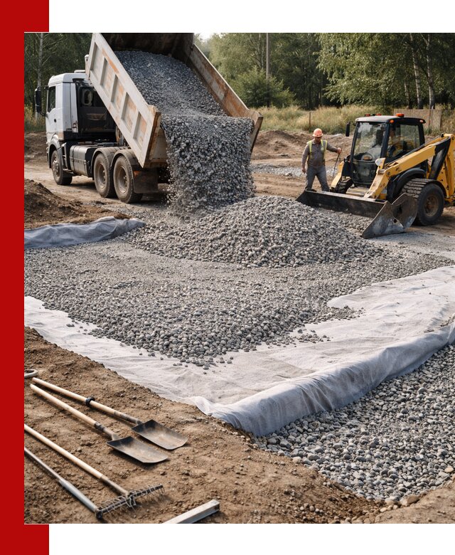 Щебень для фундамента с доставкой в Елабуге