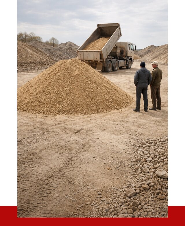 Карьерный песок крупнозернистый в Елабуге от 8609 р | ПРОНЕРУДЛбг