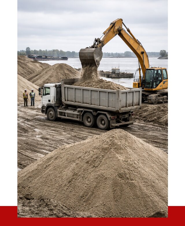 Купить речной песок навалом в Елабуге от 1823 р., ПРОНЕРУДЛбг