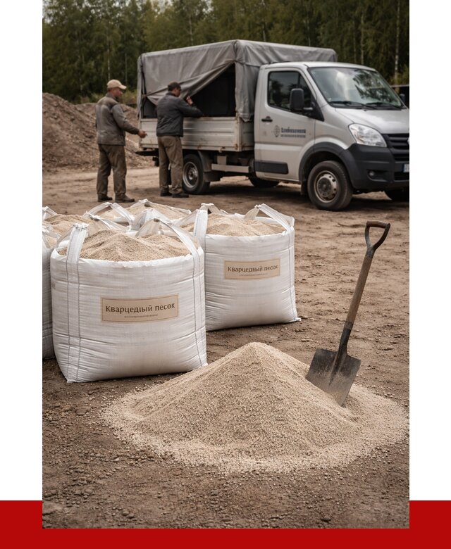 Кварцевый песок для пескоструя в Елабуге от 4558 р. | ПРОНЕРУДЛбг