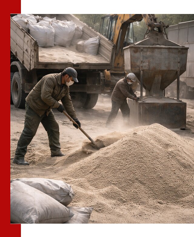 Кварцевый песок для пескоструя в Елабуге — доставка и качество