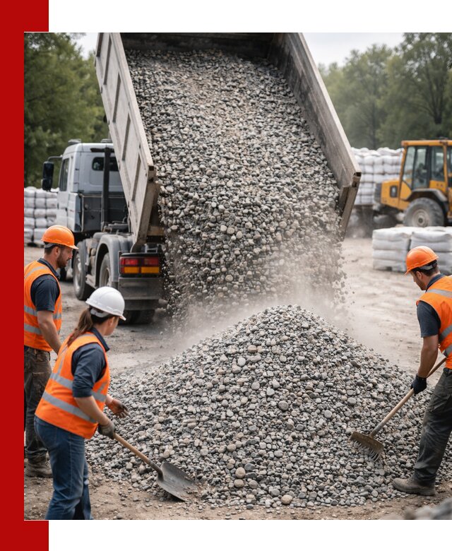 Доставка гравия и камня в Елабуге оптом и в розницу