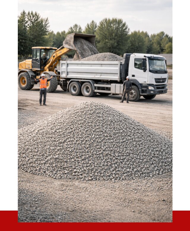 Купить мытый гравий в Елабуге от 3545 р, доставка ПРОНЕРУДЛбг