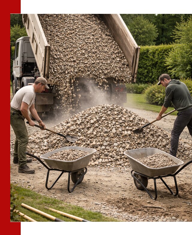 Доставка и продажа декоративной гальки в Елабуге