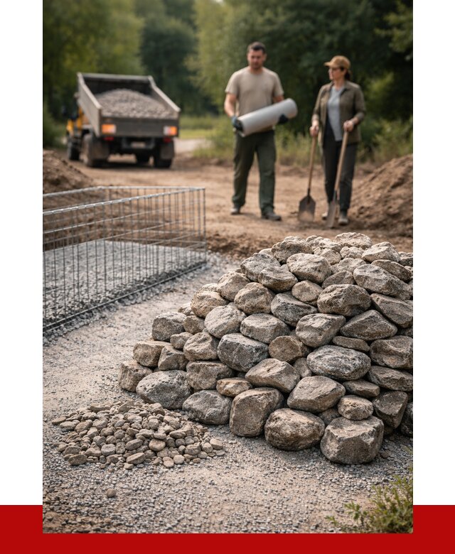 Камень для габионов фракция 100-200 в Елабуге от 4861 р. | ПРОНЕРУДЛбг