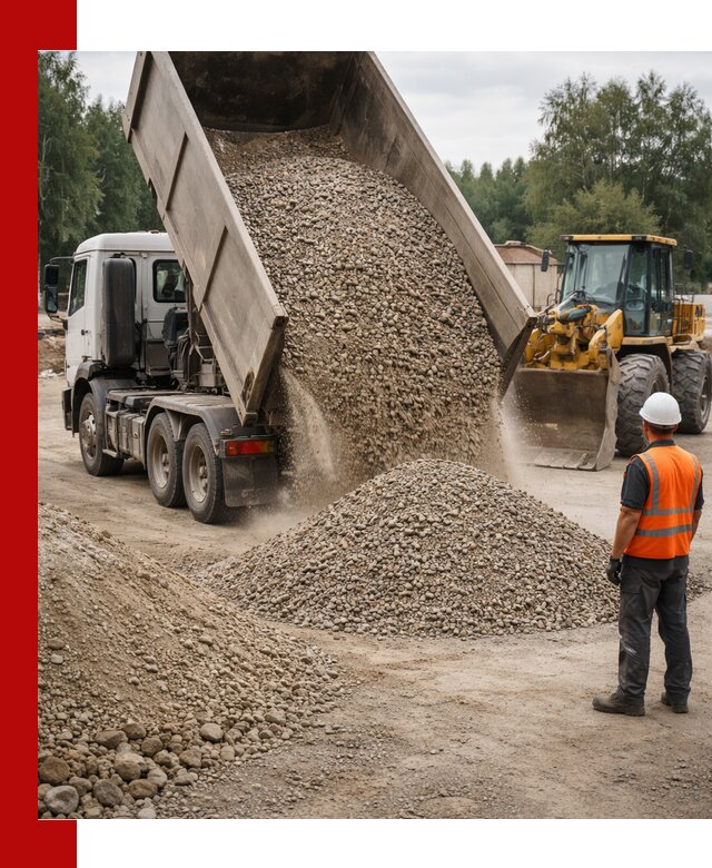 Доставка щпс в Елабуге — щебеночно-песчаная смесь под заборы и дорожки