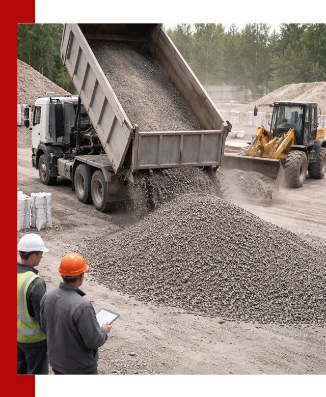 Доставка и продажа гранитного отсева 0-10 в Елабуге