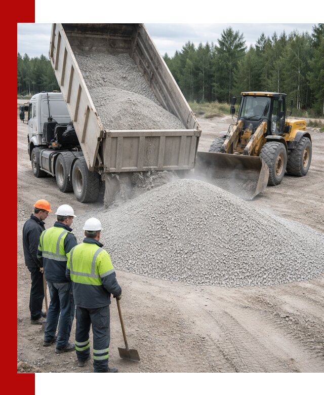 Известняковый отсев 0-5 доставка в Елабуге быстро и выгодно