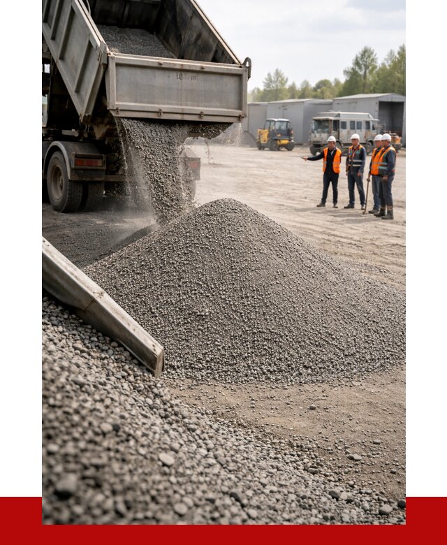 Гравийный отсев 0-5 в Елабуге от 1215 р. с доставкой | ПРОНЕРУДЛбг