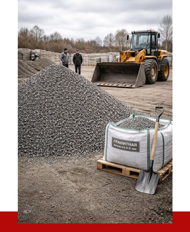 Купить гранитную крошку в Елабуге от 4861 р. с доставкой | ПРОНЕРУДЛбг