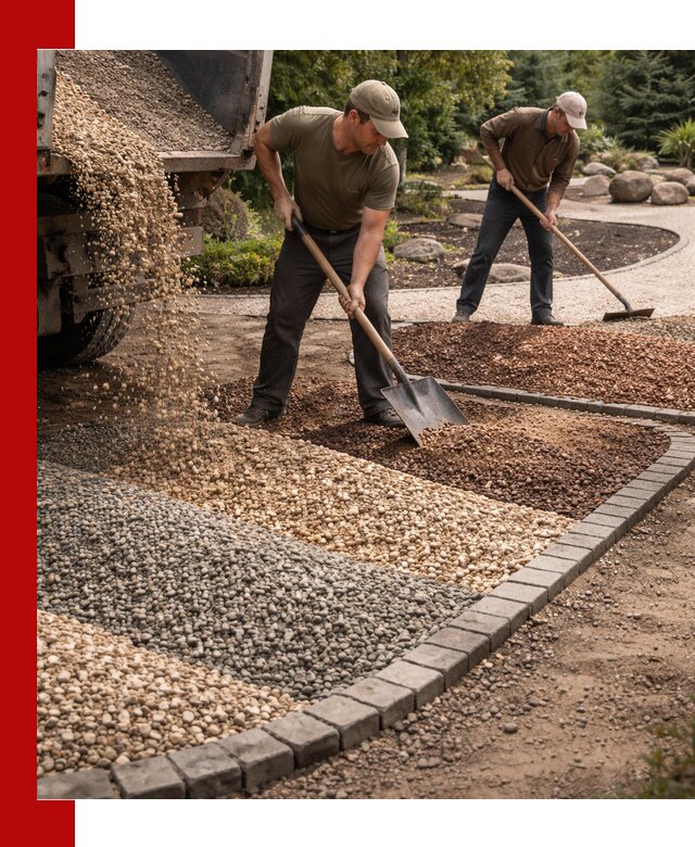 Декоративная крошка для ландшафта в Елабуге — продажа и доставка