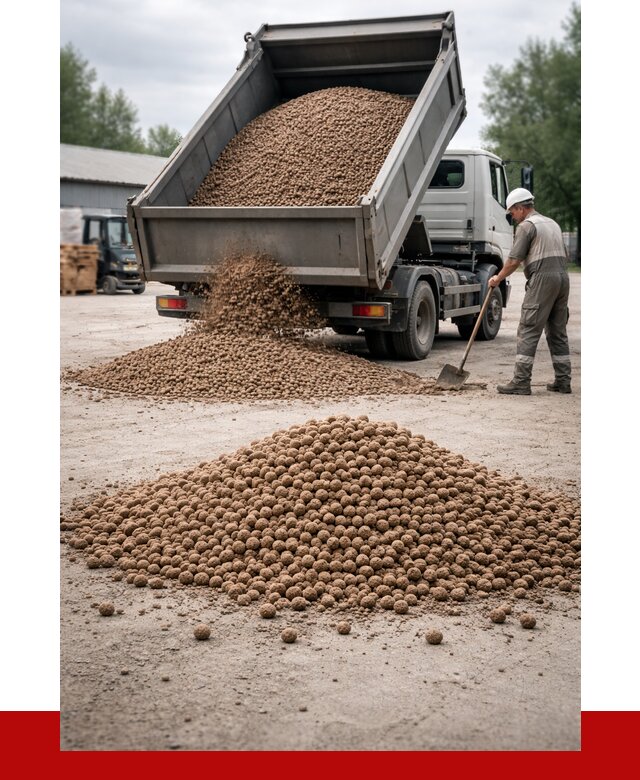 Керамзит с доставкой в Елабуге от 4254 р. за м3 | ПРОНЕРУДЛбг