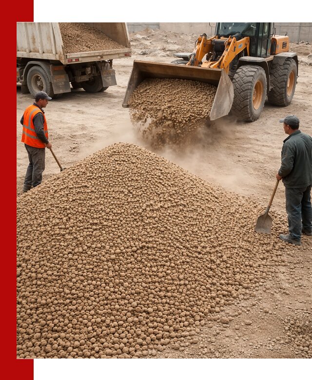 Керамзит фракция 10-20 с доставкой в Елабуге