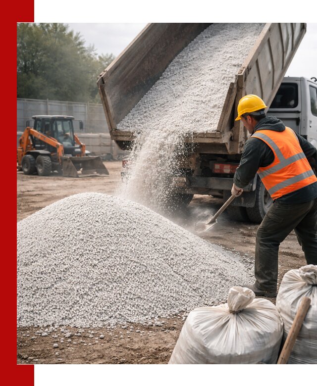 Доставка перлита вспученного в Елабуге оптом и в розницу