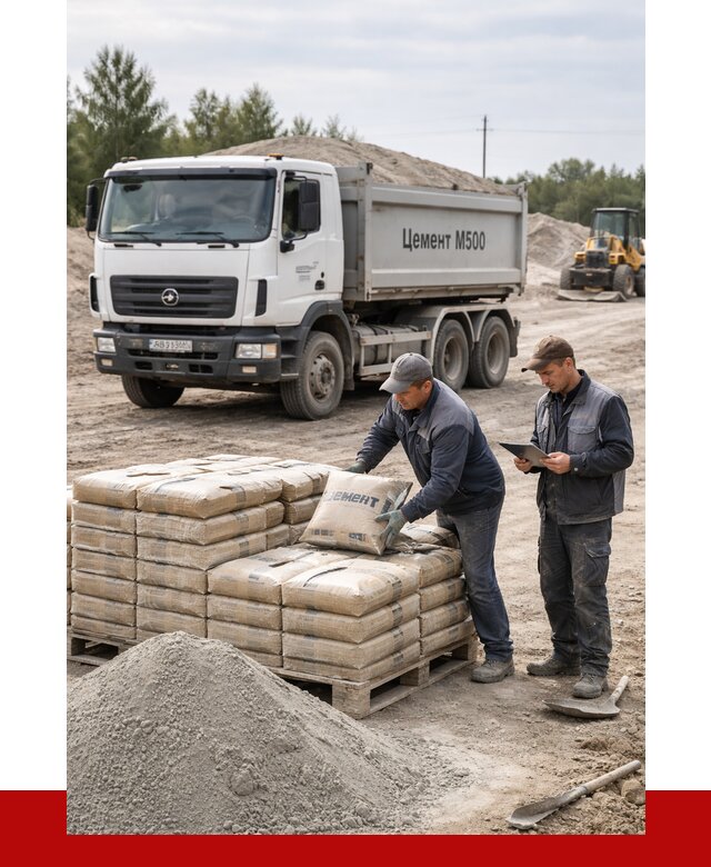 Купить цемент м500 с доставкой в Елабуге от 5267 р. | ПРОНЕРУДЛбг