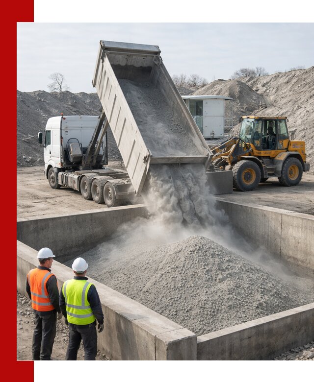 Доставка цемента навалом в Елабуге крупными партиями