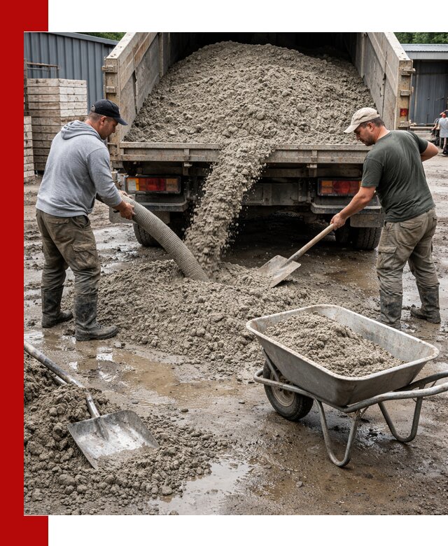 Цементно-песчаная смесь М150 доставка в Елабуге