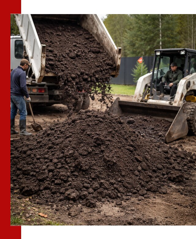 Плодородный грунт с доставкой в Елабуге для садов и огородов