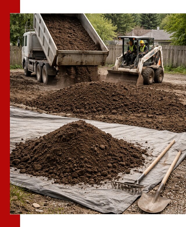 Грунт для отсыпки участка с доставкой в Елабуге