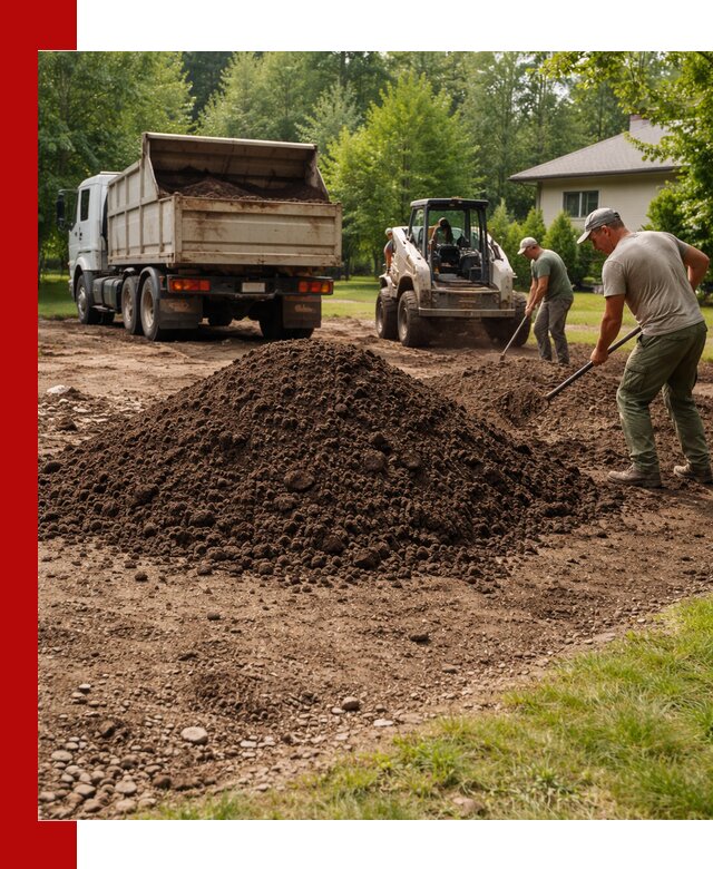 Доставка и укладка грунта для газона в Елабуге