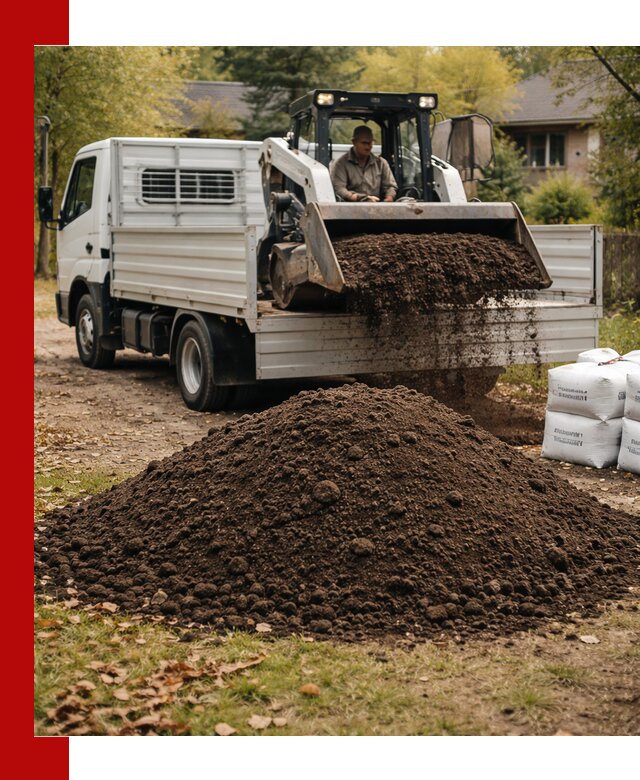 Доставка садовой земли в больших объёмах в Елабуге
