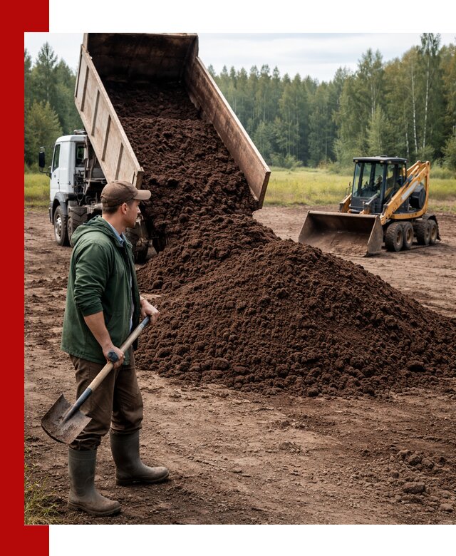 Купить верховой торф с доставкой в Елабуге для садоводства и растений