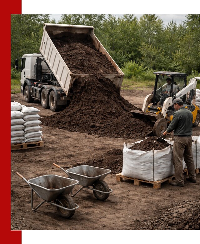 Доставка и продажа торфогрунта в Елабуге оптом и в розницу