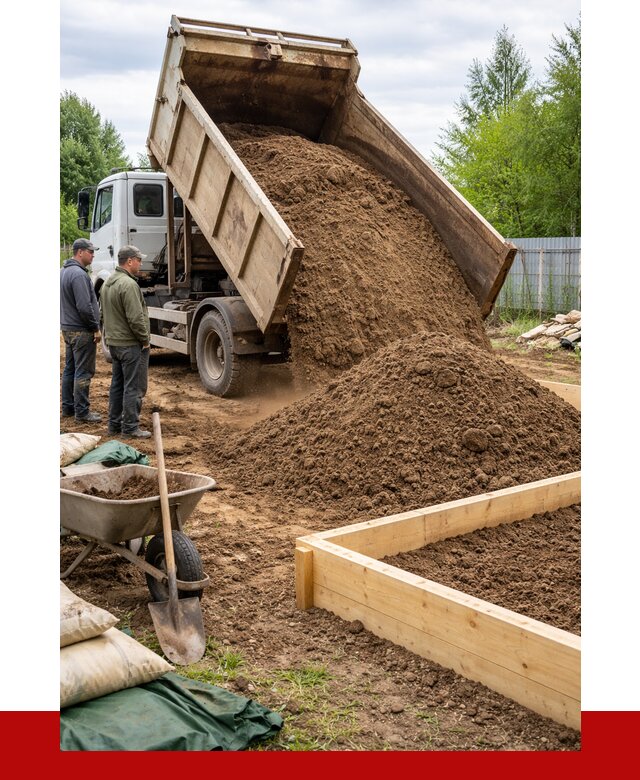 Торфо песчаная смесь в Елабуге с доставкой от 1874 р. | ПРОНЕРУДЛбг