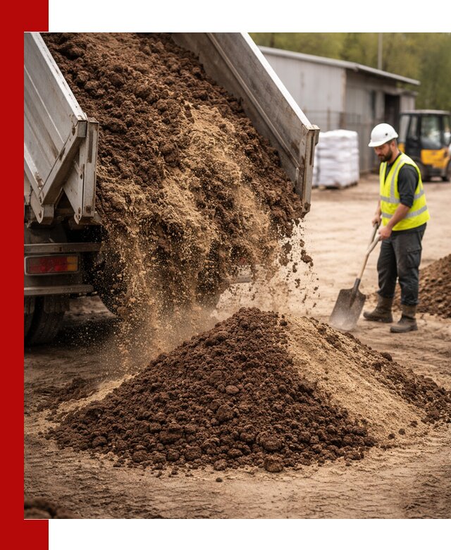 Доставка торфо-песчаной смеси в Елабуге для строительства и озеленения