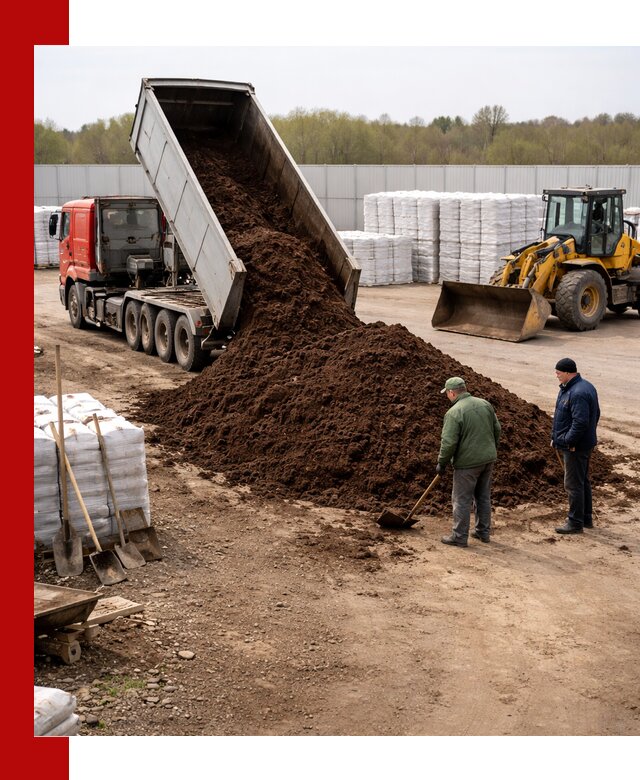 Доставка торфяных смесей оптом и в розницу в Елабуге