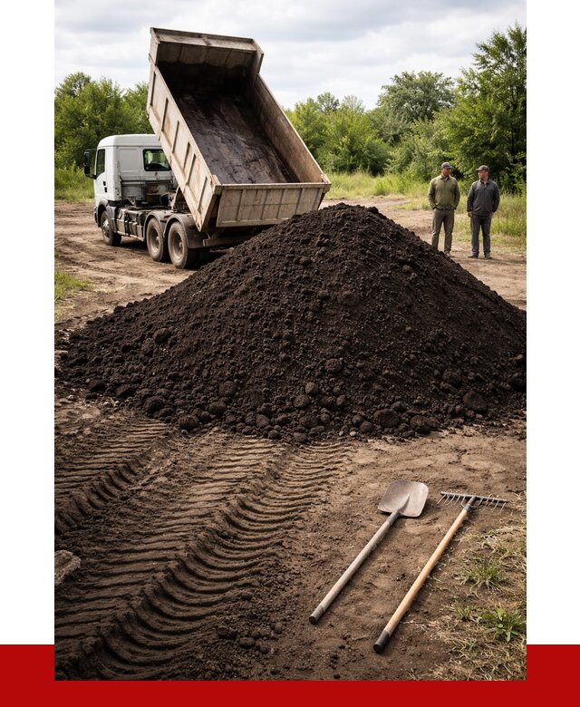 Купить чернозем навалом в Елабуге от 1215 р. за куб | ПРОНЕРУДЛбг