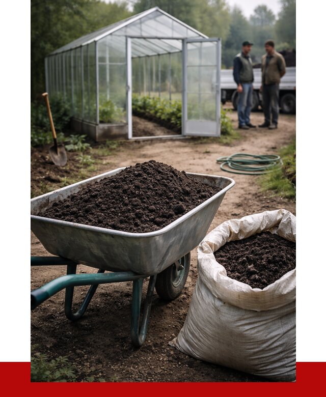 Чернозем для теплицы в Елабуге с доставкой от 1519 р. | ПРОНЕРУДЛбг