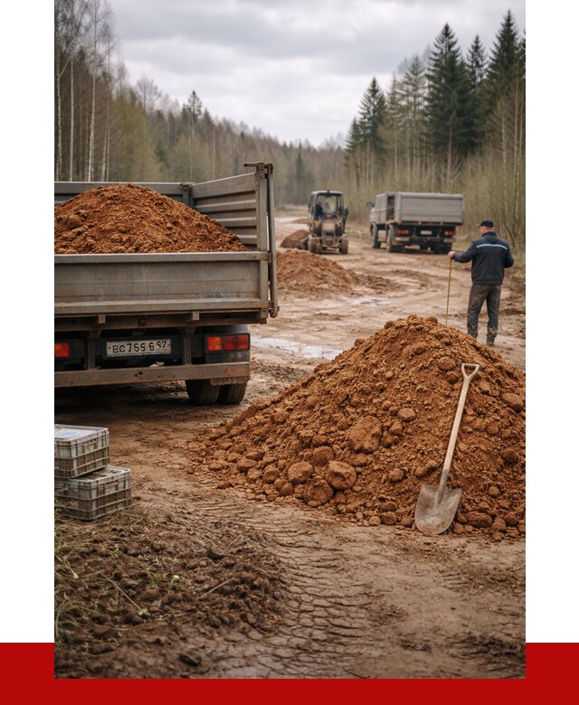 Глина и суглинки в Елабуге от 4558 р. за куб | ПРОНЕРУДЛбг